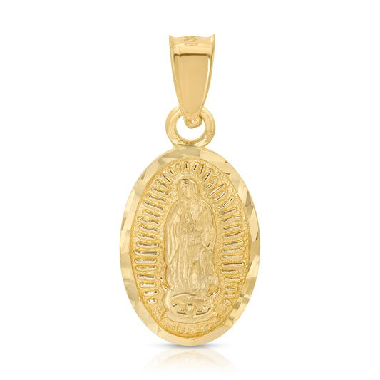 Oval Mary Pendant