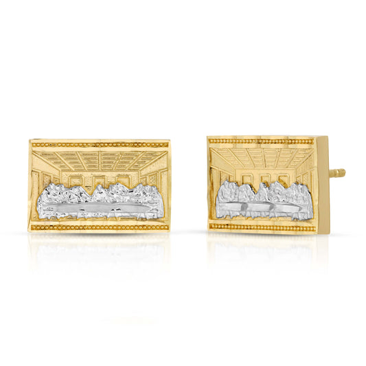 Last Supper Rectangle Studs