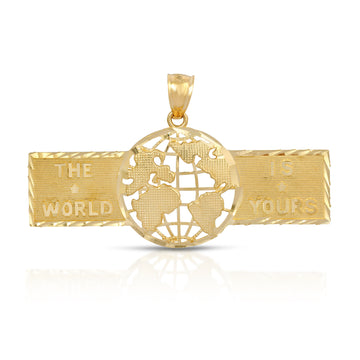 The World is Yours Pendant