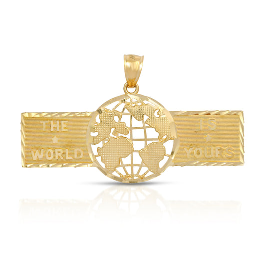 The World is Yours Pendant
