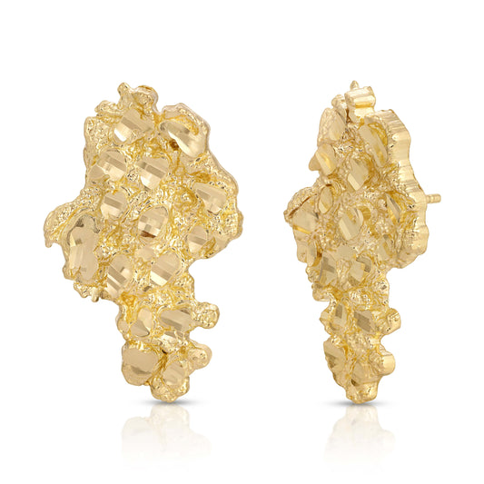 Nugget Africa Earrings (Small + Large)
