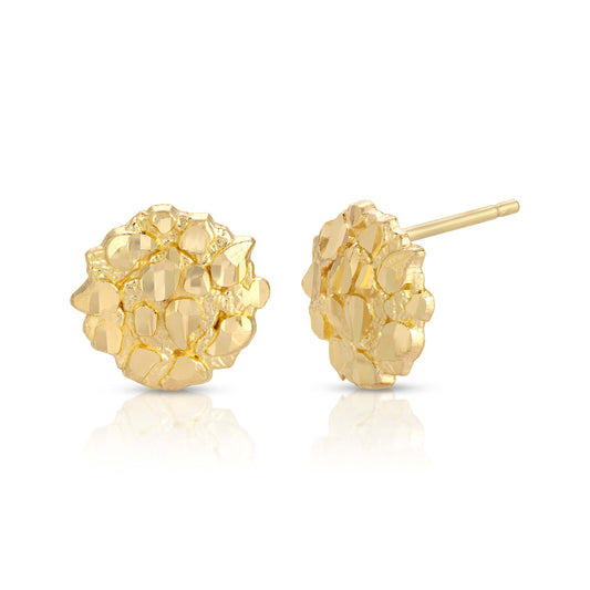 Nugget Circle Earrings (Mini - XL)