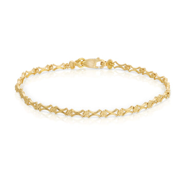 Mini Flower Link Bracelet