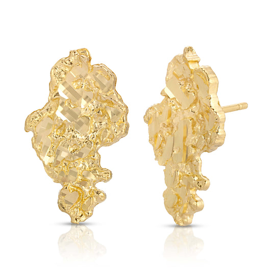 Nugget Africa Earrings (Small + Large)